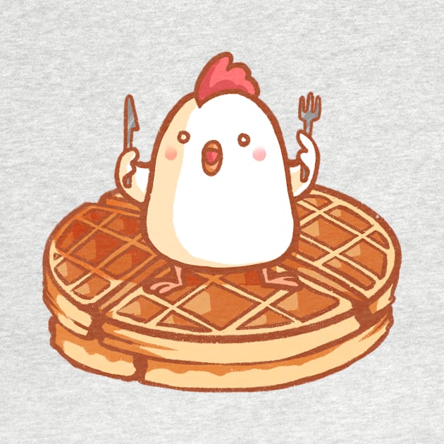 Chicken & Waffles by mschibious